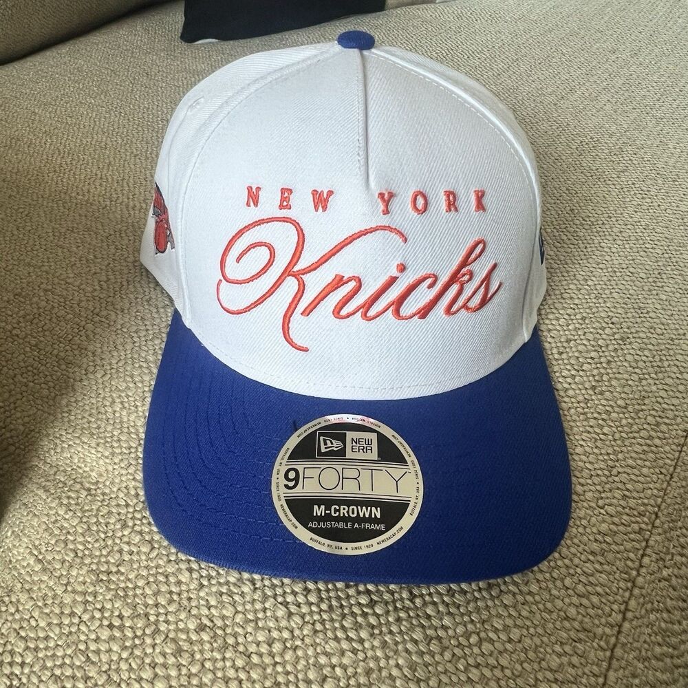 New York Knicks New Era 19TWENTY 2025 NBA Draft On-Stage Nylon Adjustable Hat